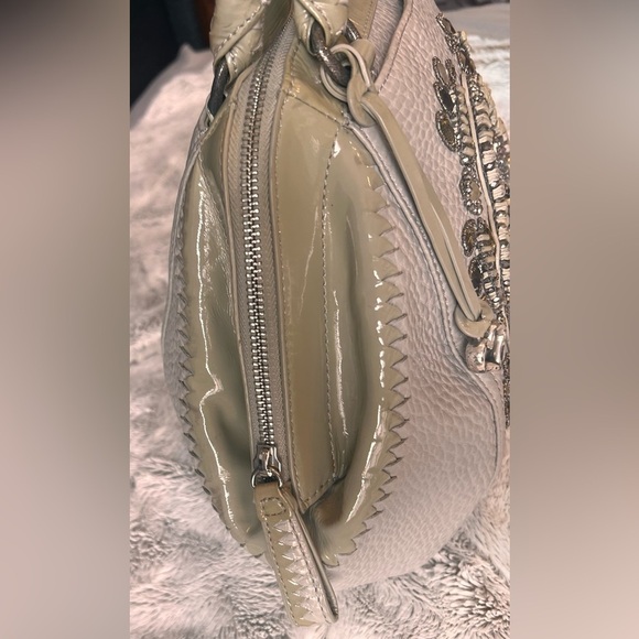 BRIGHTON RARE  SNAKE EMBOSSED
SHOULDER BAG - Picture 5 of 11